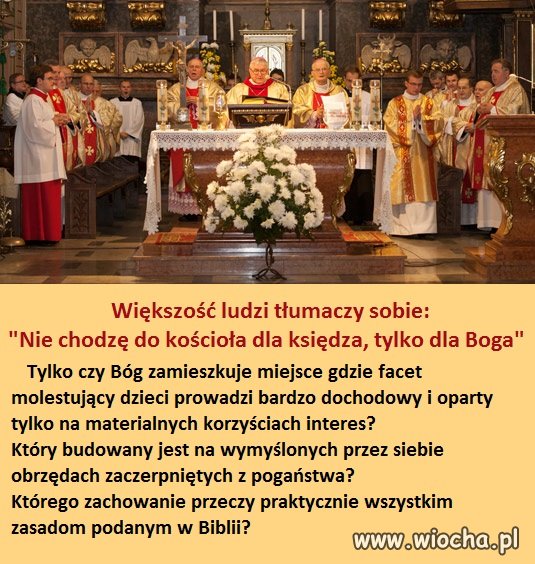 "Bóg nie mieszka w świątyniach zbudowanych