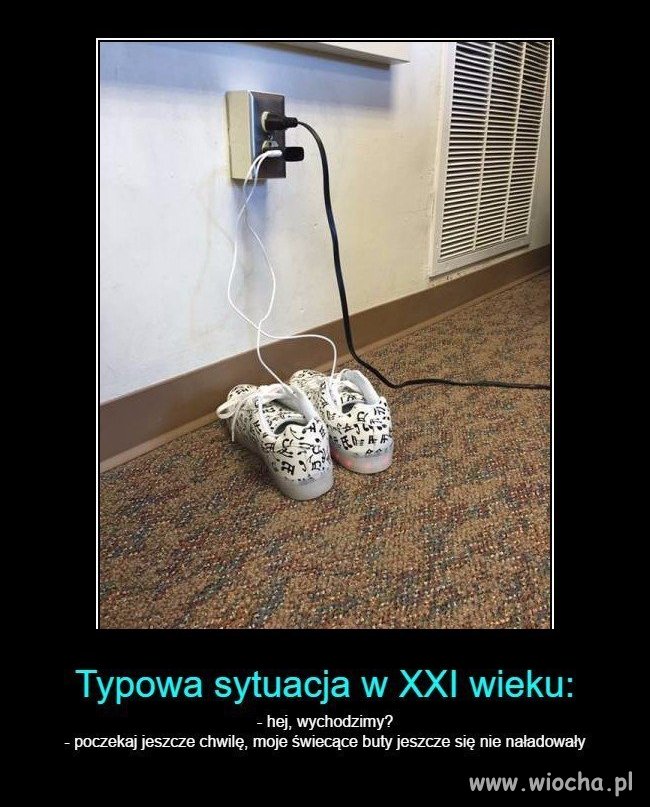 Świecące buty