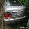 Znak Polski walczącej na niemieckim aucie 
