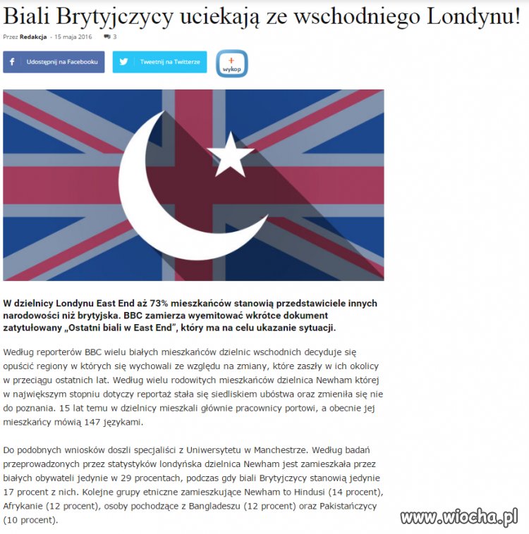 Lewaczki chcą i nam to gówno sprowadzić  
