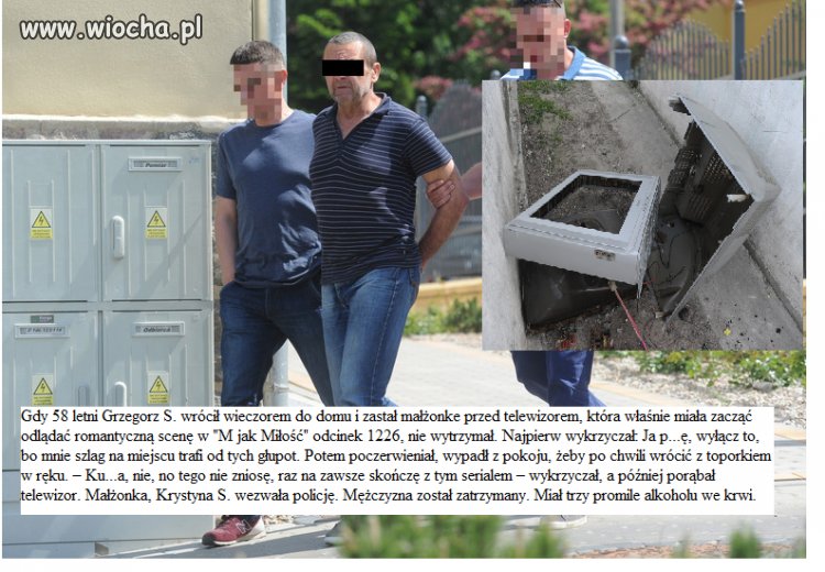 Nie dziwię się, że nie wytrzymał