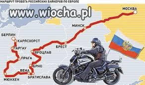 Znów "zadyma" z Nocnymi Wilkami