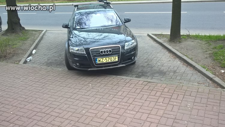 A w mieście parkuję tak