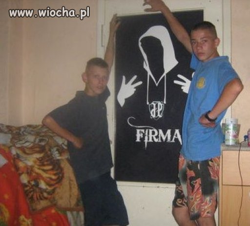 A mój tato ma prawdziwą firme
