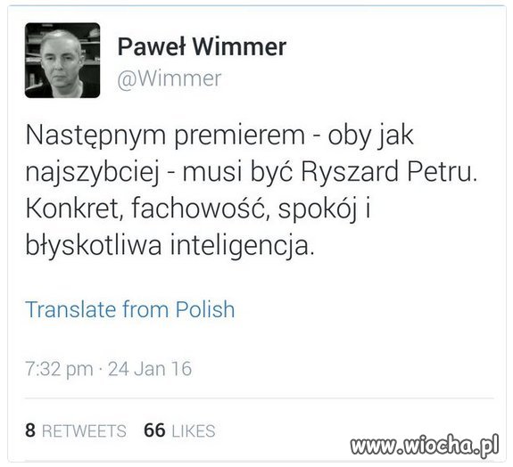 Sarkazm na najwyższym możliwym poziomie.