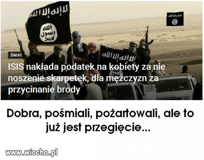 Koniec żartów. Podatki to podatki...