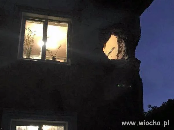 Donbas nocą.