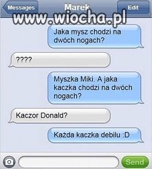 Jaka mysz jaka kaczka?