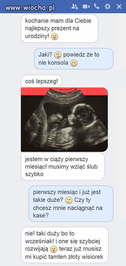 Prezent urodziny