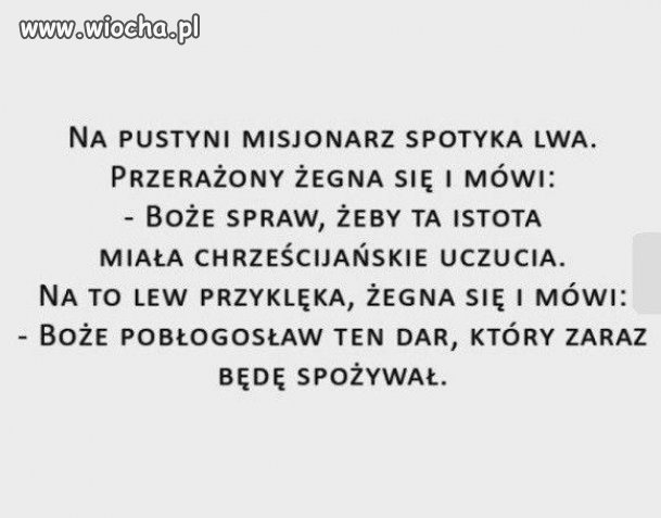 Czasem modlitwa może zaszkodzić