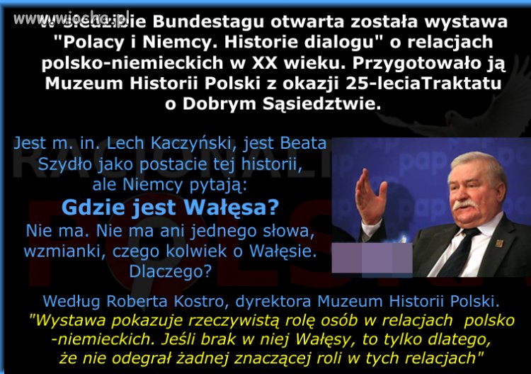 Wałęsy jakoś nigdy nie lubiłem ale to