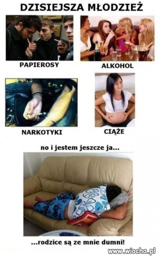 Dzisiejsza młodzież