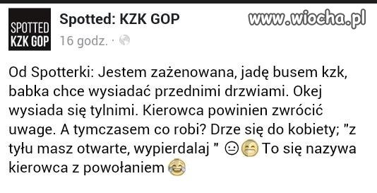 Kierowca z powołaniem