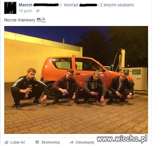 Nocne manewry, słowiańskie przykuce