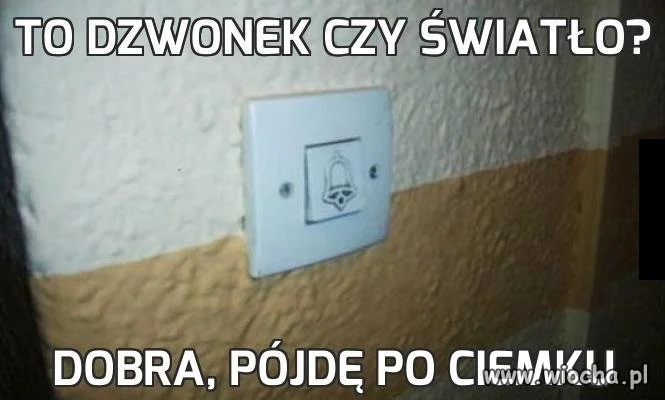 To dzwonek czy światło?