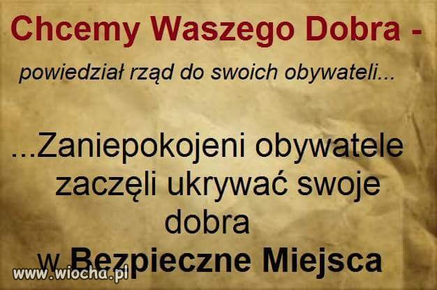 Z jednej strony rozdają