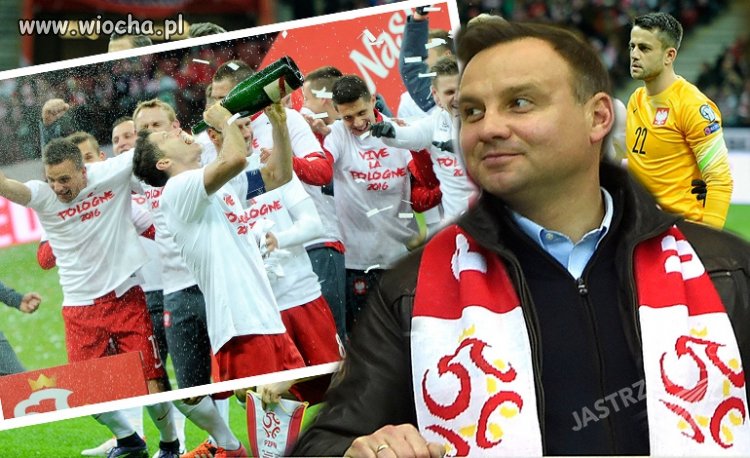Prezydent Duda na meczu przynosi pecha 