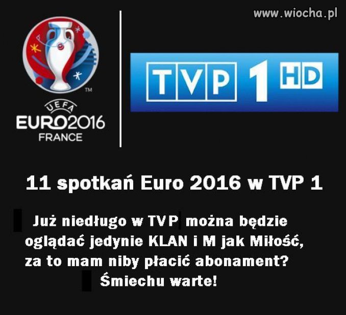 Zawsze MŚ i ME były pokazywane w TVP...