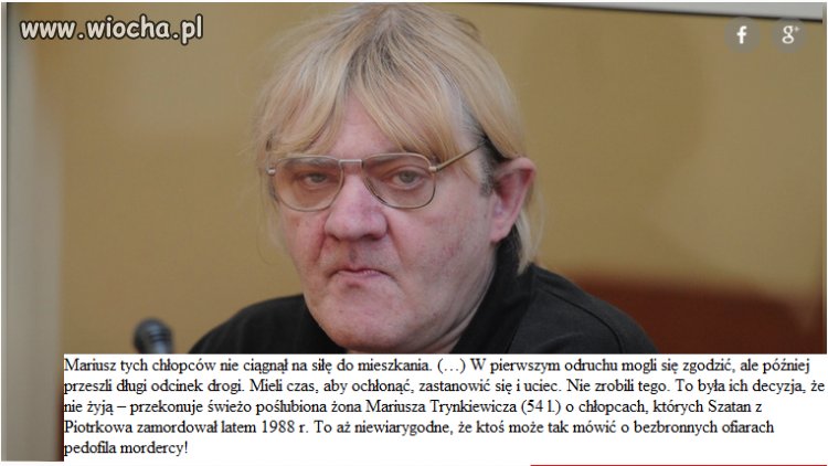 To sobie znalazł "kobietę".