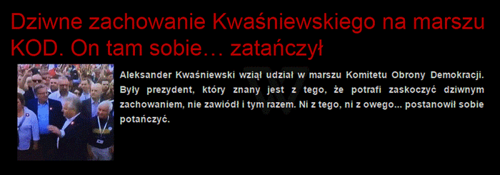 Widać "humorek" już miał   