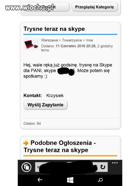Mistrz podrywu...