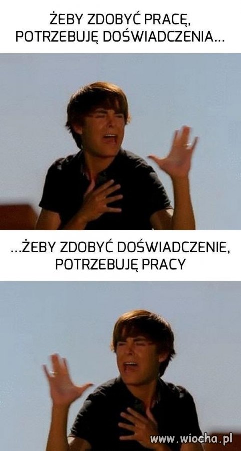 No, to jestem w dupie