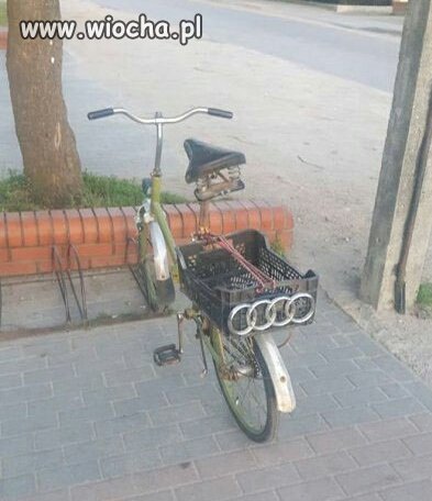 Podjadę po Ciebie zielonym audi
