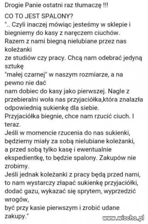 Skoro mamy Euro, to warto Paniom wytłumaczyć