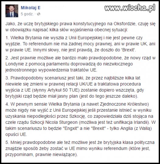 Nie ma się co podniecać