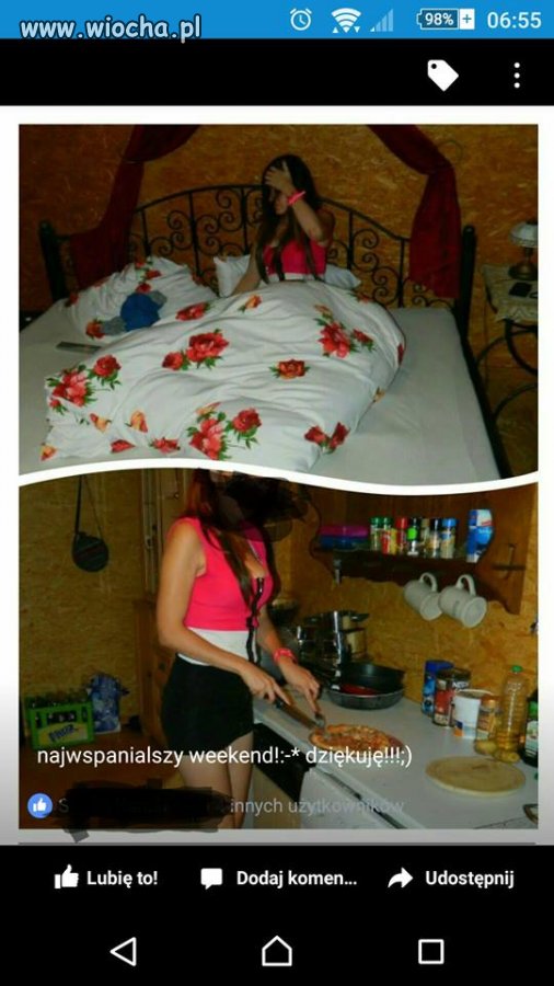 Dziękujemy, że w końcu napisałaś na facebooku