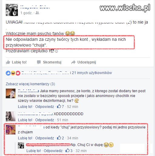 Taka sytuacja.