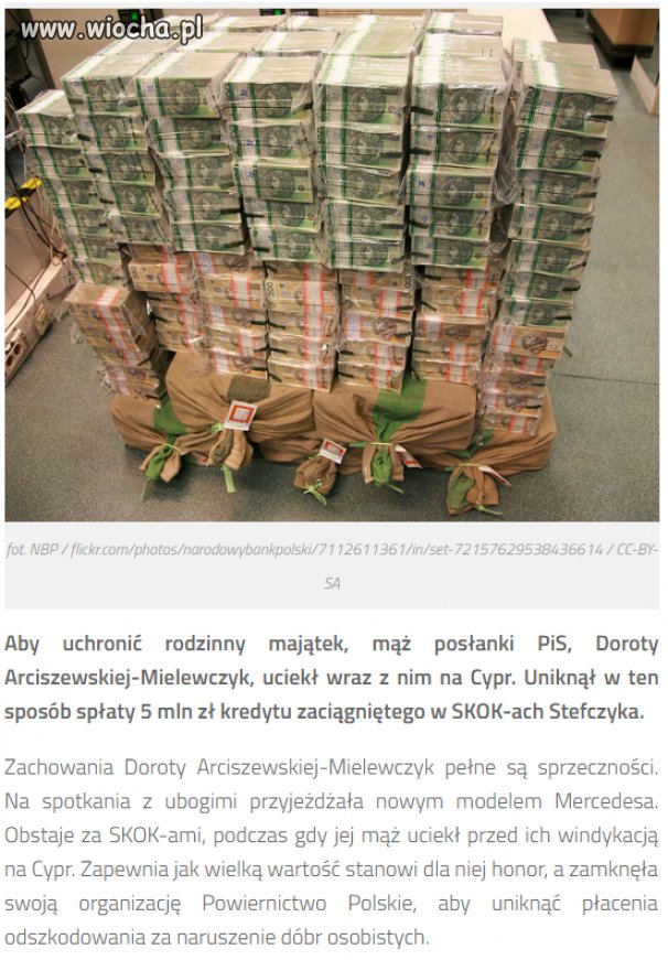 A tak się z Polski wyprowadza pieniądze... 