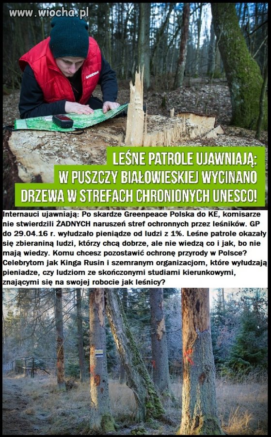 Manipulacje ekologów