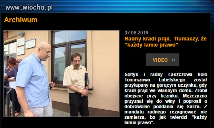 Bo każdy łamie prawo