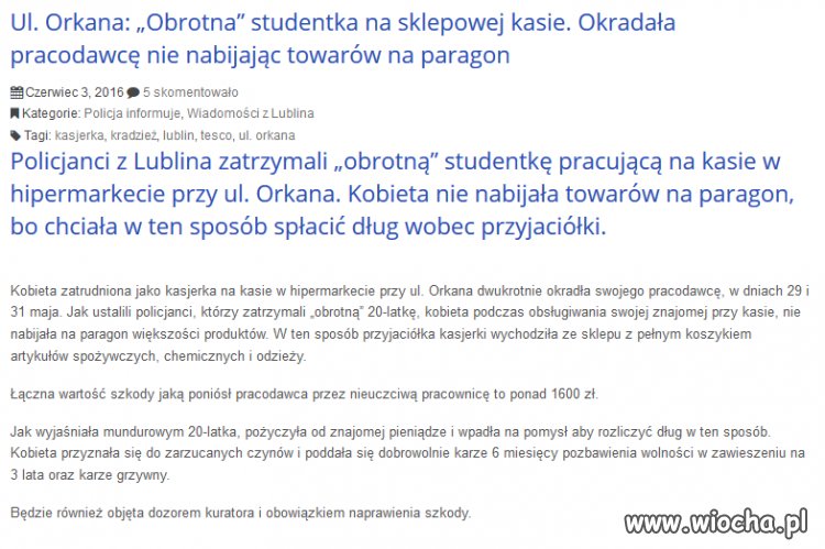Przedsiębiorcza studentka