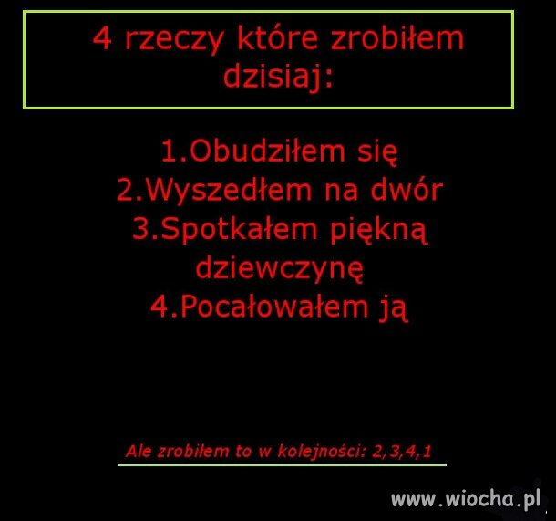 Dzień z życia singla.