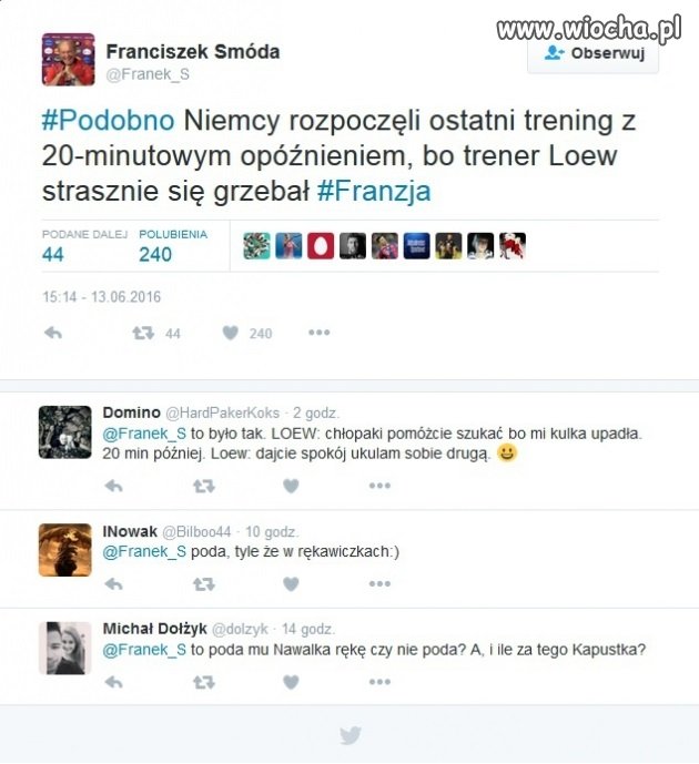 Strasznie się grzebał
