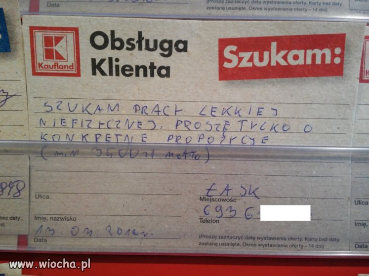 Konkretne ogłoszenie 