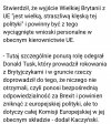  Tusk jest głównym powodem rozpadu