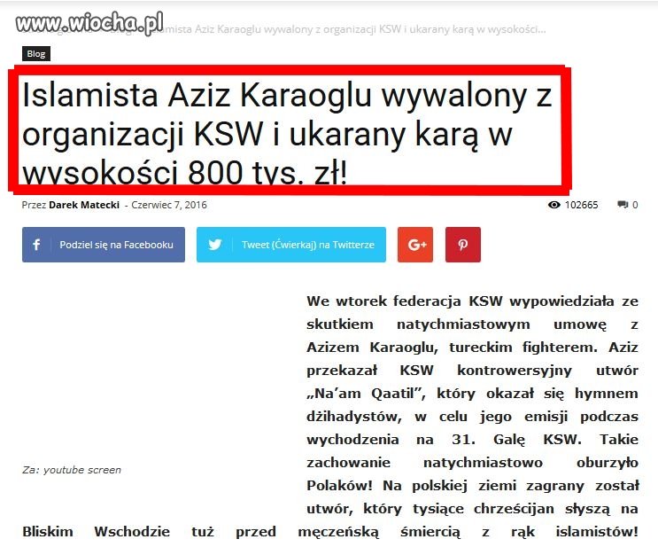 I prawidłowo, zero tolerancji dla islamistów.
