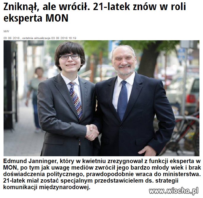 Tymczasem w MON