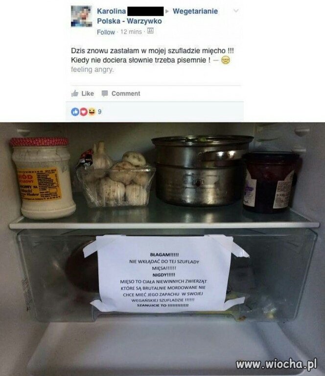 Ciężkie jest życie weganki 