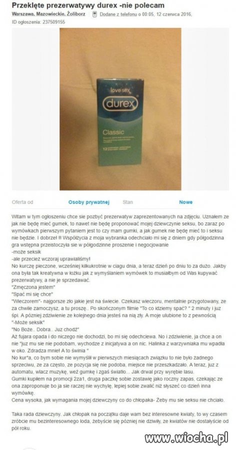 Trochę mi gościa szkoda.