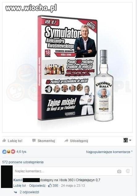 Symulator Aleksandra Kwaśniewskiego