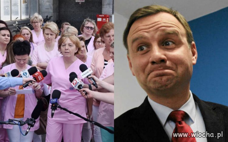 Duda do pielęgniarek: