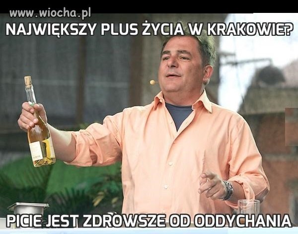 Największy plus życia w Krakowie