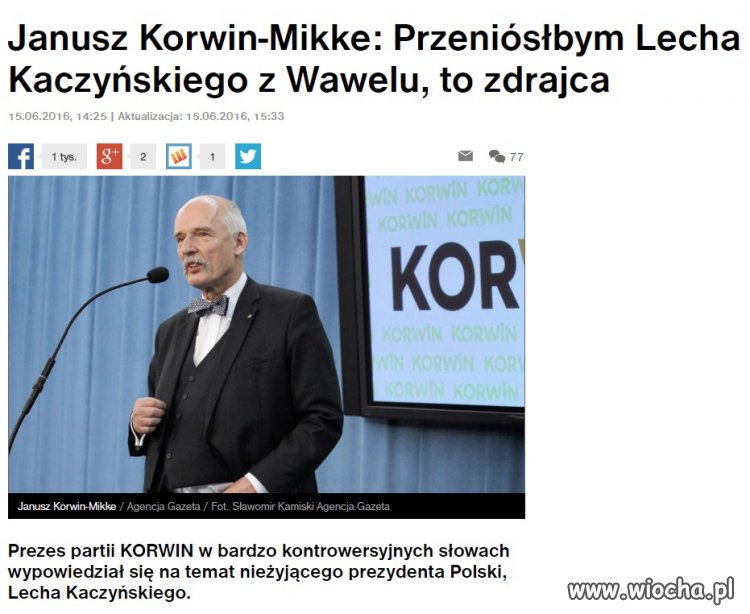 On się chociaż nie pier.. i mówi to co myśli 