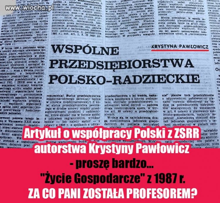 Sekretna przeszłość pani "profesór"