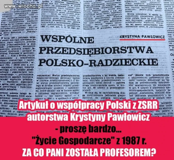 Sekretna przeszłość pani "profesór"