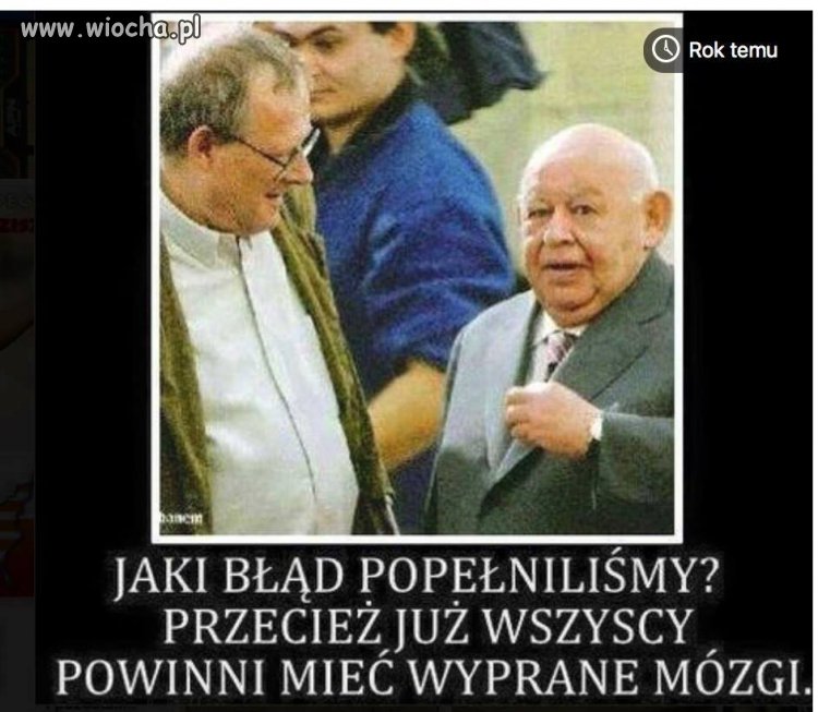 Coś poszło nie tak